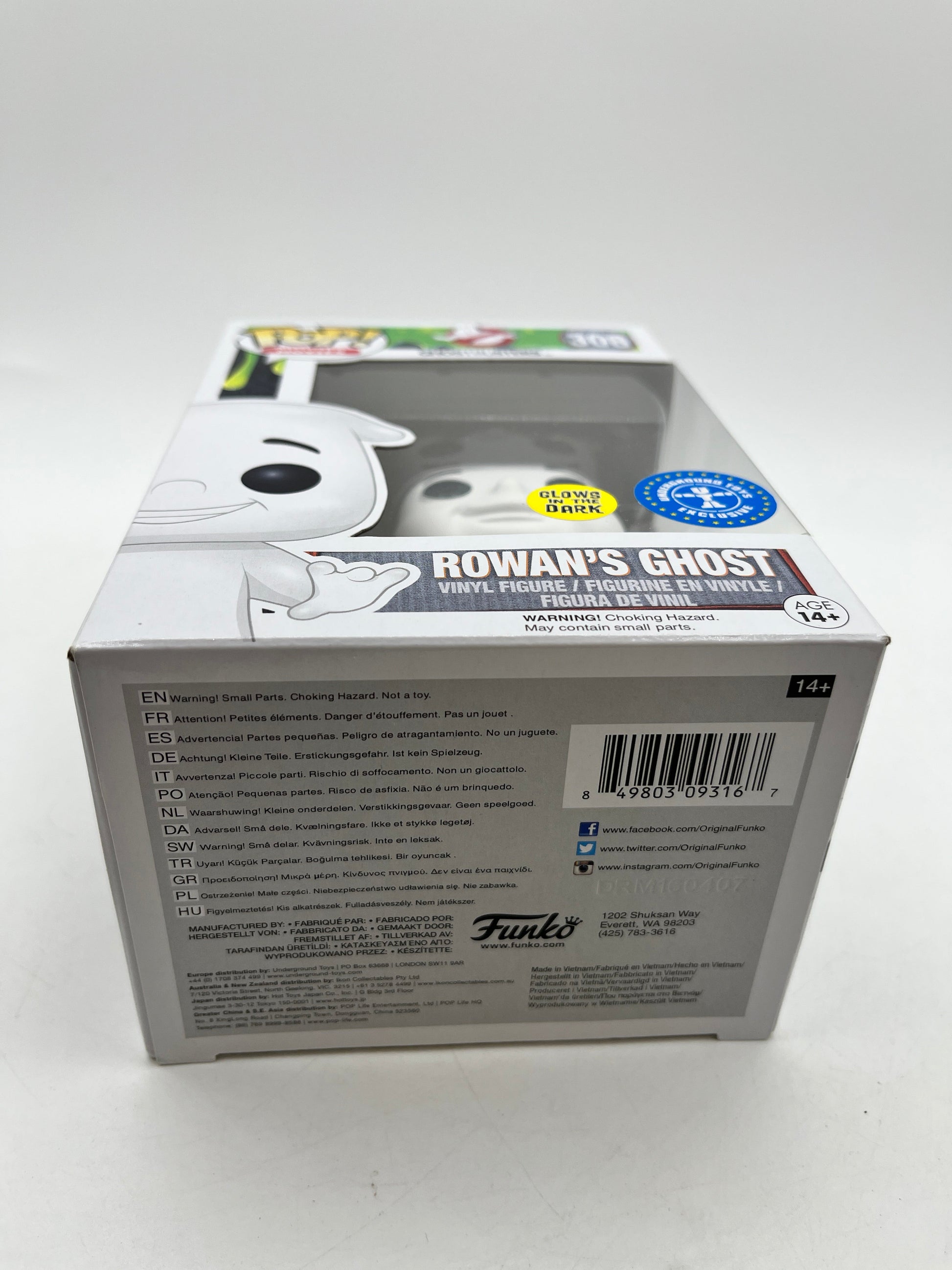 Funko POP! Ghostbusters 2014 - Rowan’s Ghost #308 - Vinyl Collectable FRENLY BRICKS - Open 7 Days