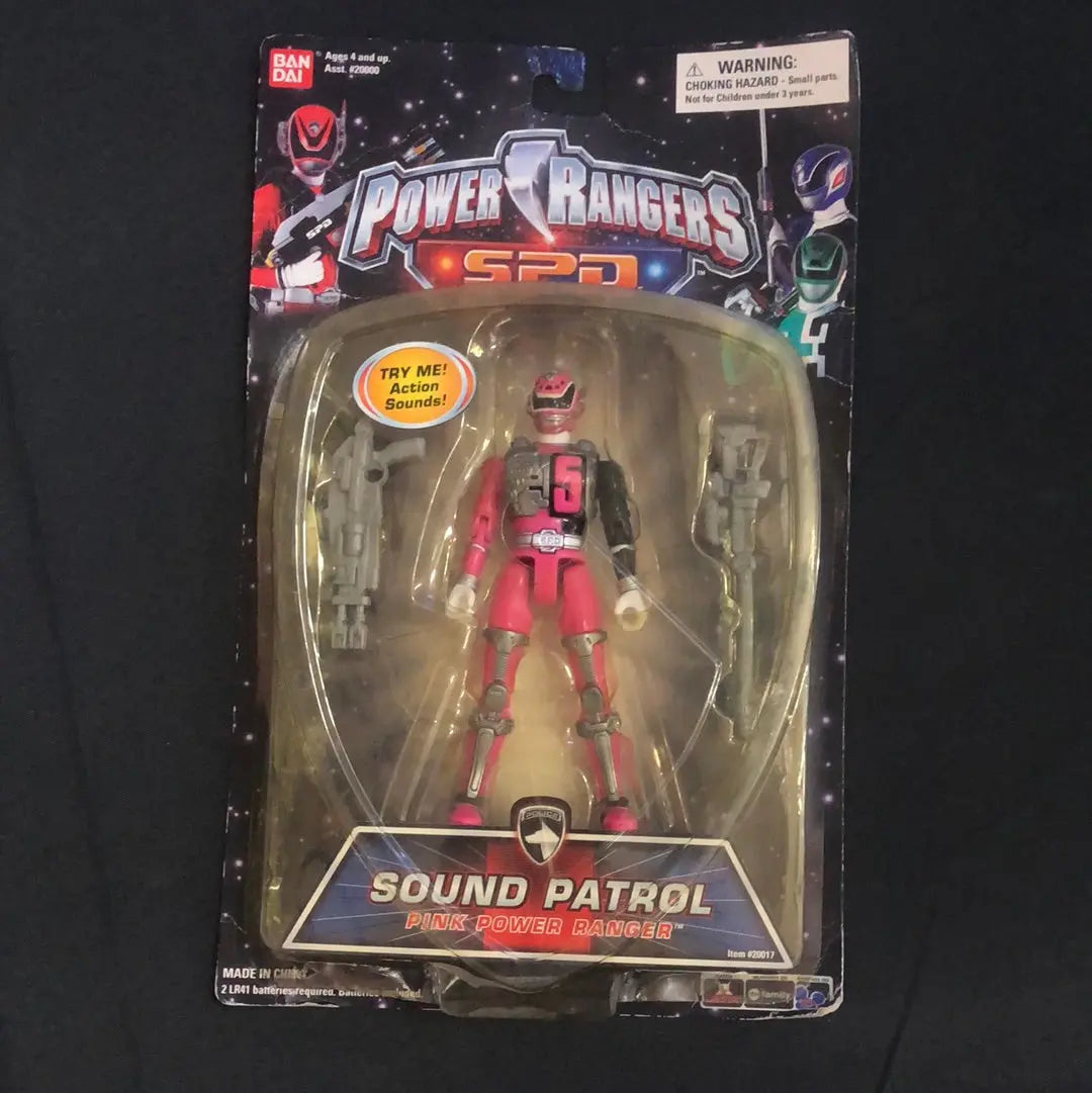 Power Rangers S.P.D Sound Patrol Pink Power Ranger FRENLY BRICKS - Open 7 Days