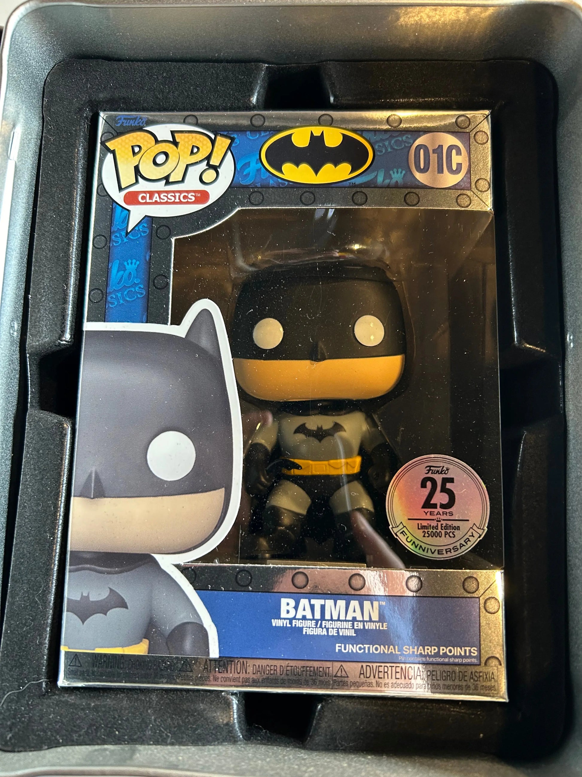 Pop Vinyl classics 01C Batman 25 Years 25000 PCS￼ FRENLY BRICKS - Open 7 Days