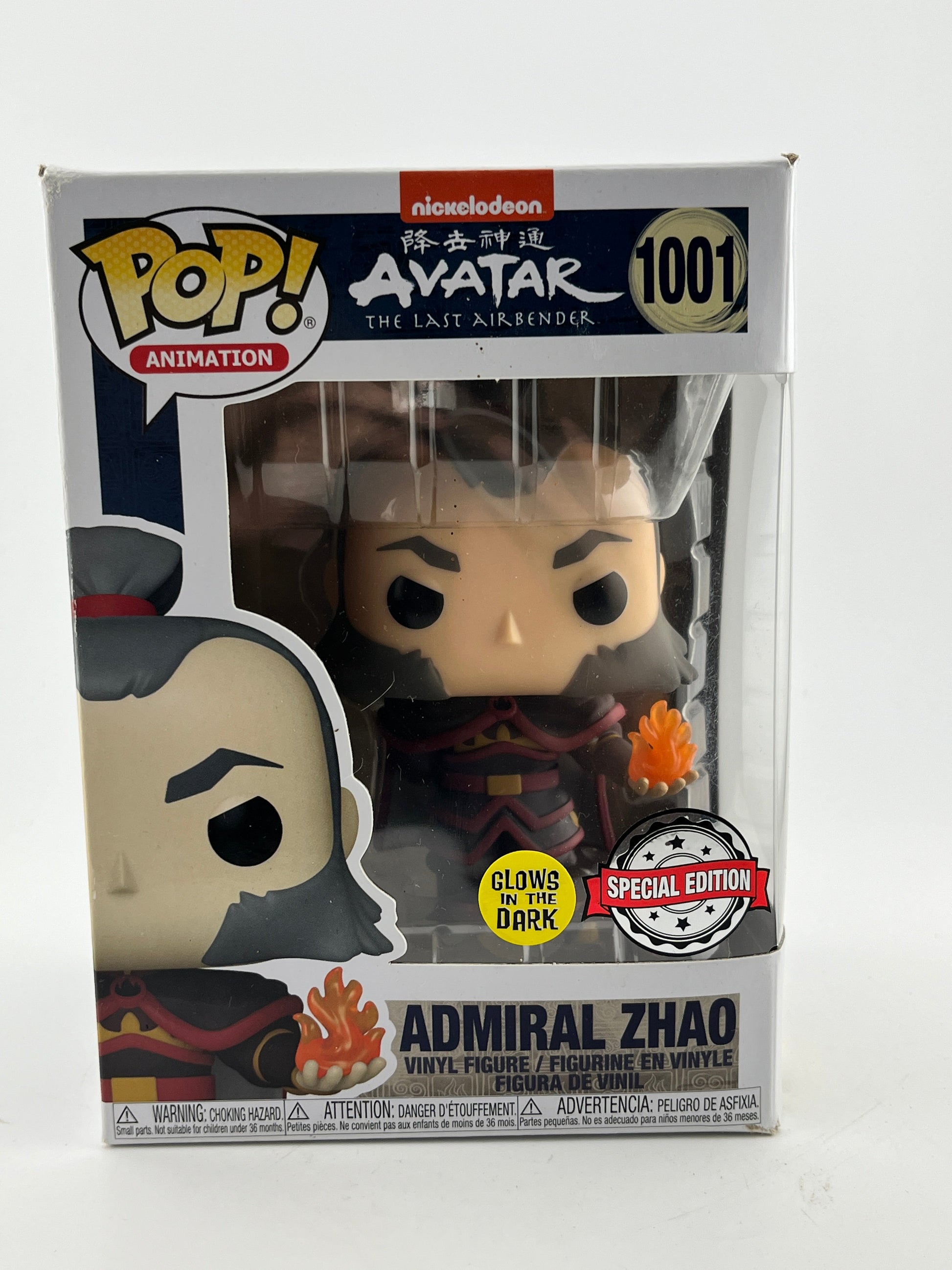 Funko POP! Animation Avatar The Last Airbender - Admiral Zhao #1001 - Glow Special Edition FRENLY BRICKS - Open 7 Days