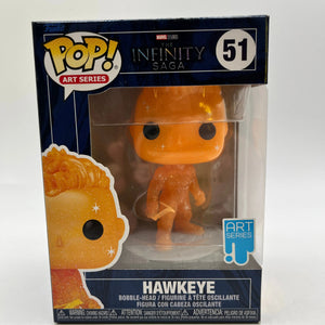 Funko POP! Art Series Marvel Infinity Saga Hawkeye #51 - Vinyl Collectable FRENLY BRICKS - Open 7 Days