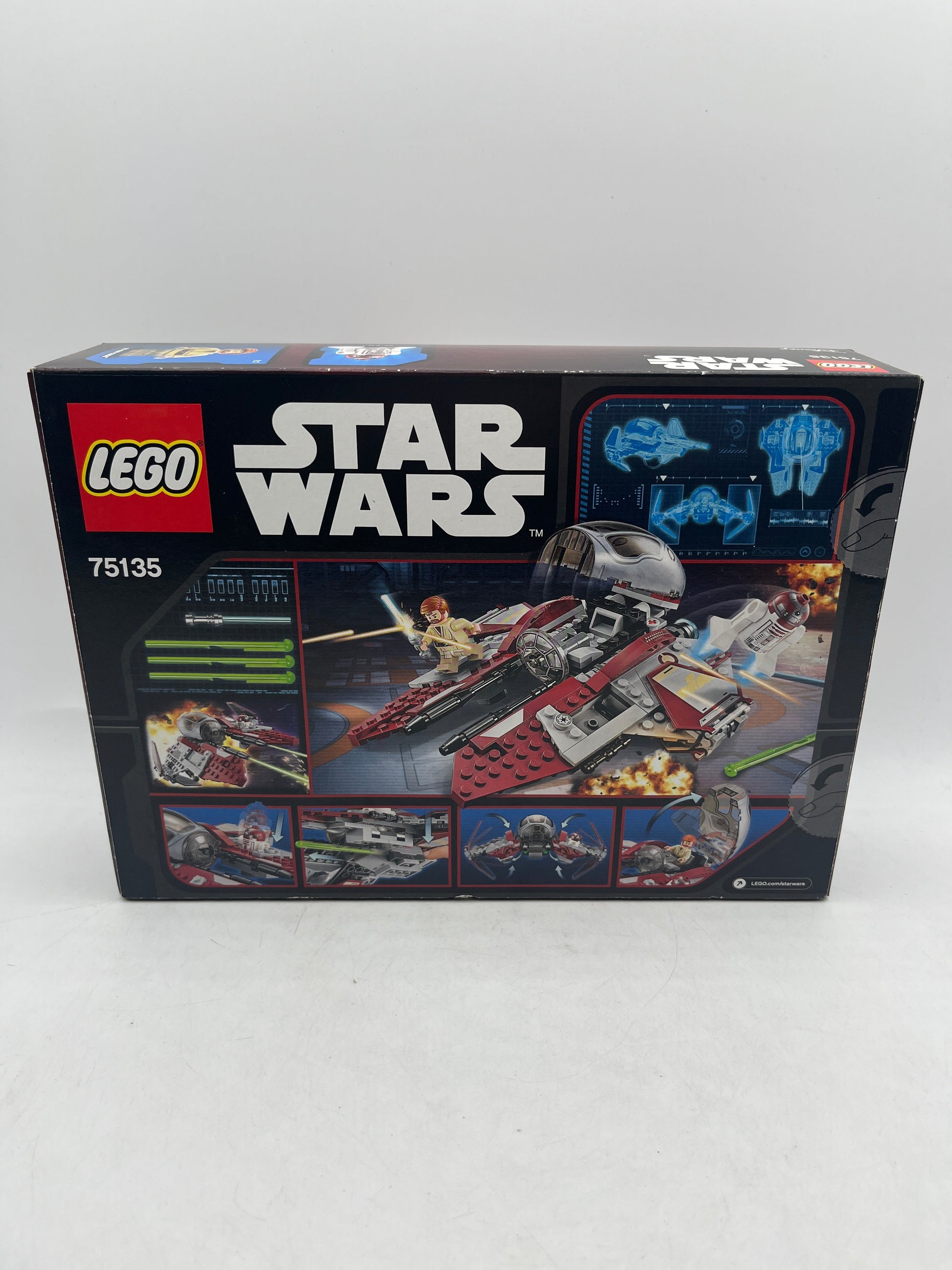 LEGO® Star Wars: Obi-Wan's Jedi Interceptor (75135) BNIB Sealed FRENLY BRICKS - Open 7 Days