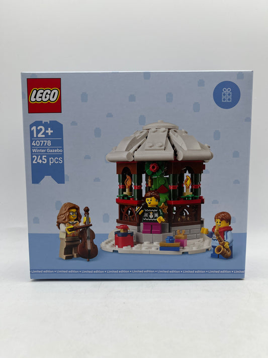 2025 Limited Edition Lego 40778 WINTER GAZEBO Gift With Purchase Exclusive Set FRENLY BRICKS - Open 7 Days