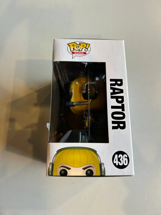 Pop Vinyl Fortnite #436 Raptor FRENLY BRICKS - Open 7 Days