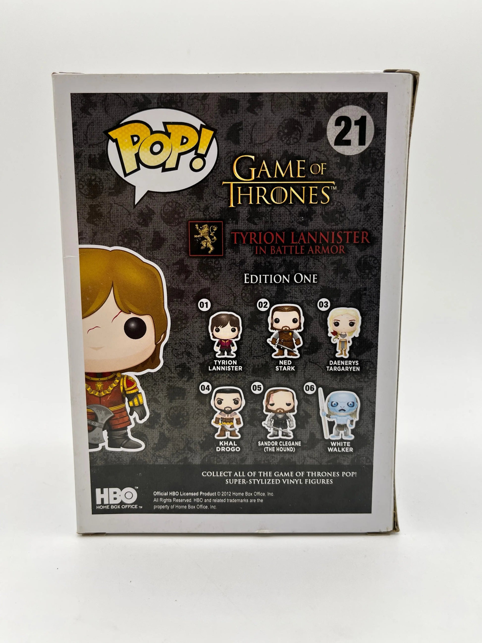 Funko POP! Game Of Thrones Tyrion Lannister Battle Armor #21 FRENLY BRICKS - Open 7 Days
