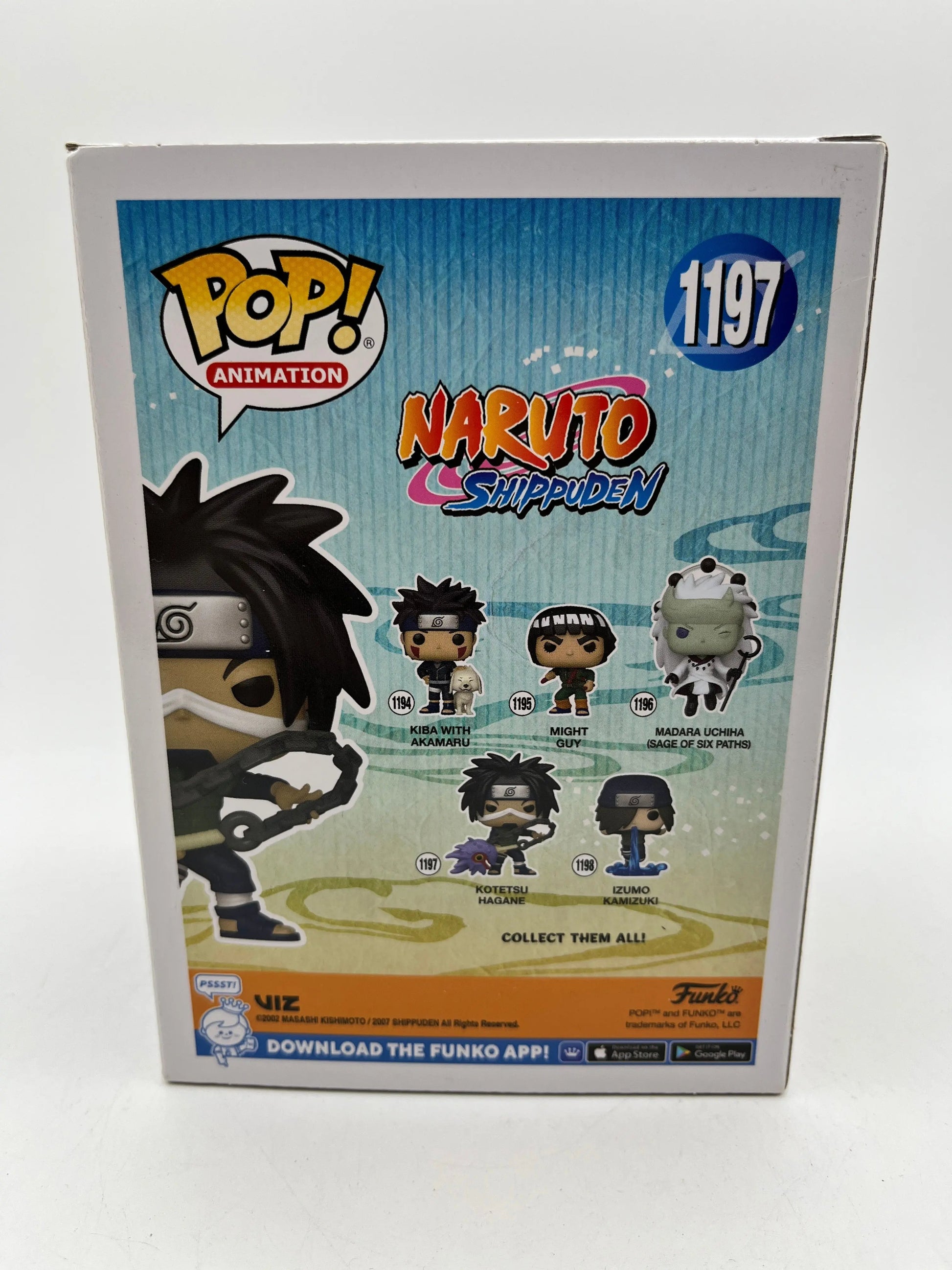 Funko POP! Animation Naruto Shippuden Kotetsu Hagane #1197 - Vinyl Collectable FRENLY BRICKS - Open 7 Days