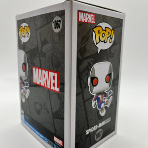 Funko POP! Spider-Man (Bug-Eyes Armor) #1067 - Winter Convention Limited Edition FRENLY BRICKS - Open 7 Days