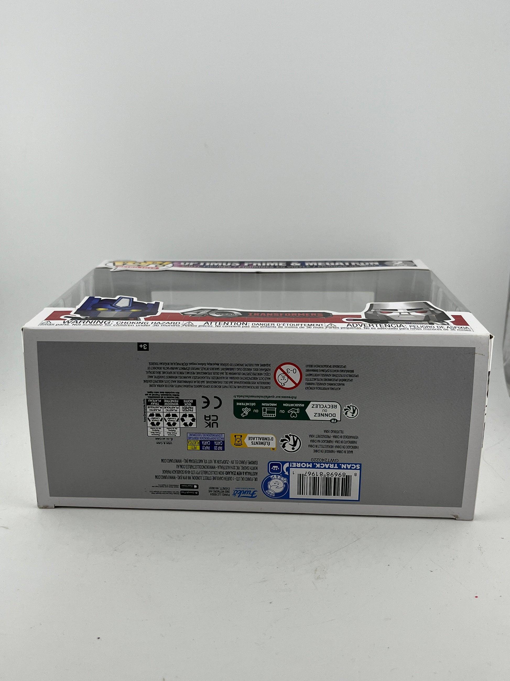 Funko POP! Retro Toys Transformers - Optimus Prime & Megatron #2 Pack - 40th Anniversary FRENLY BRICKS - Open 7 Days