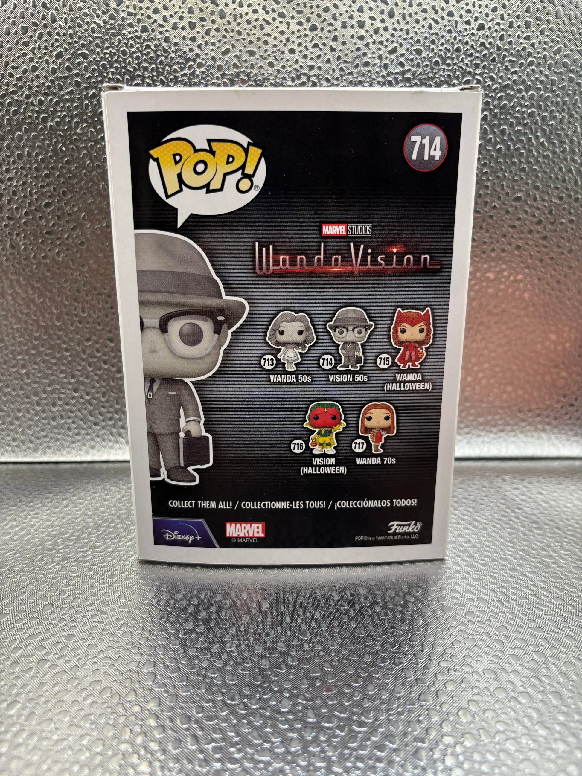 Funko Pop Vinyl #714 Marvel Vision 50s FRENLY BRICKS - Open 7 Days