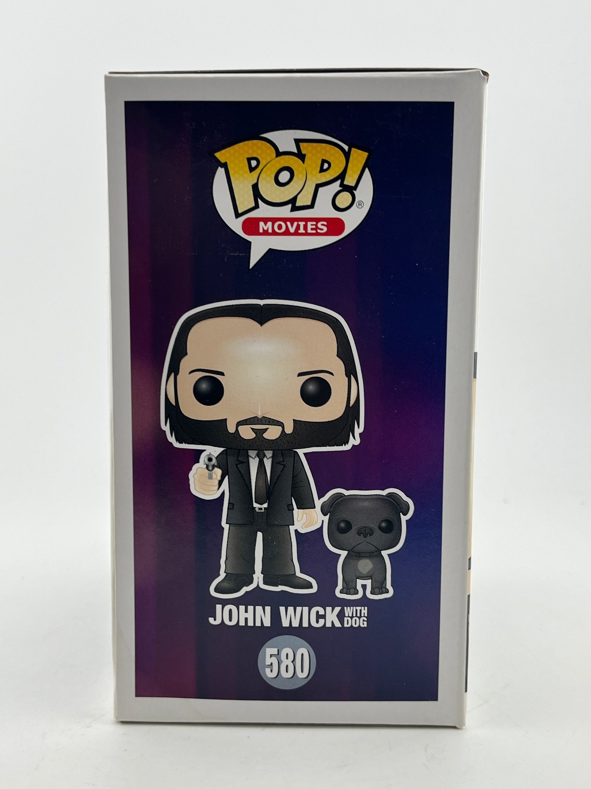 Funko POP! Movies - John Wick With Dog #580 - Vinyl Collectable FRENLY BRICKS - Open 7 Days