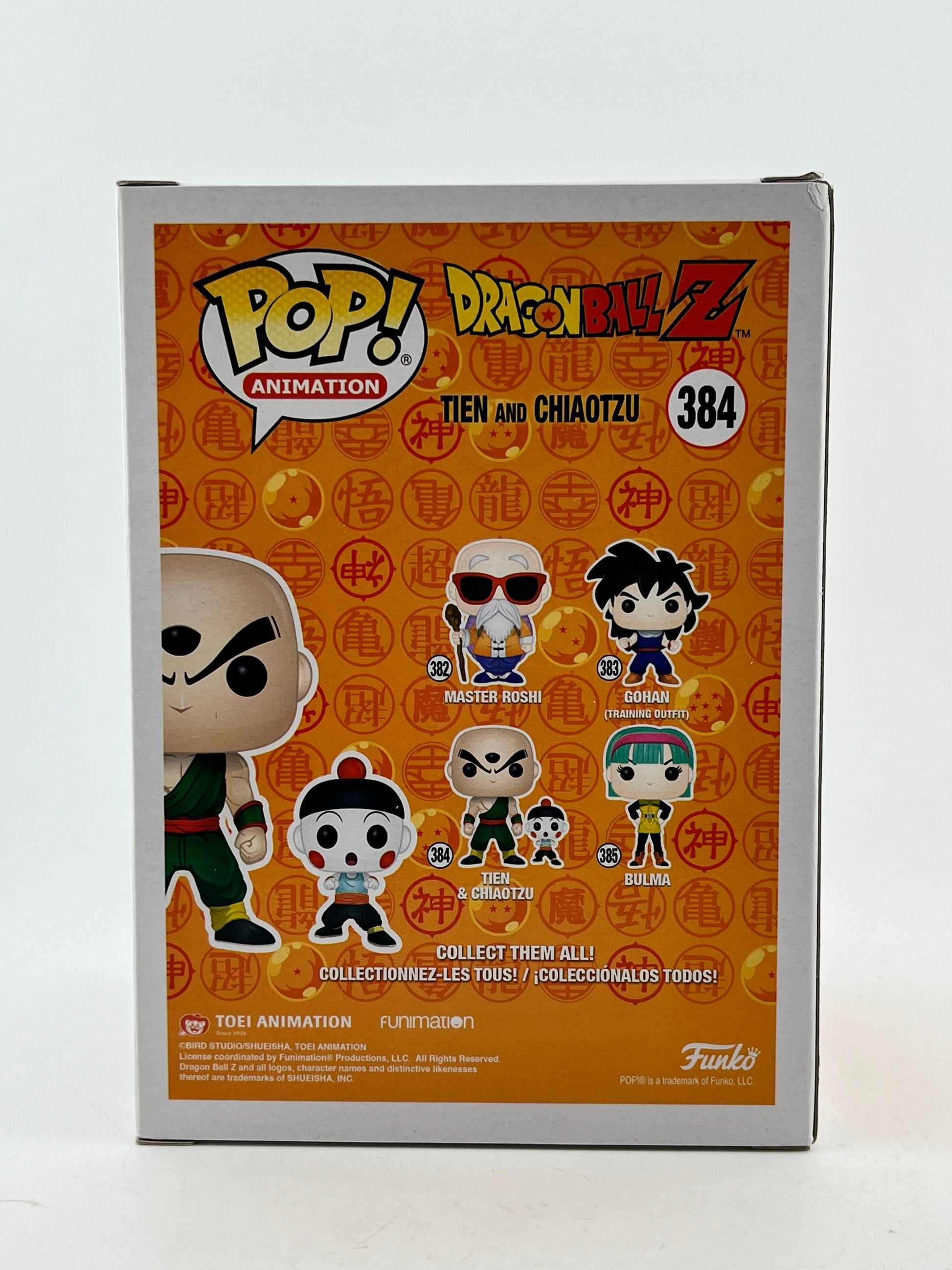 Funko POP! Animation DragonBall Z - Tien And Chiaotzu #384 - Vinyl Collectable FRENLY BRICKS - Open 7 Days