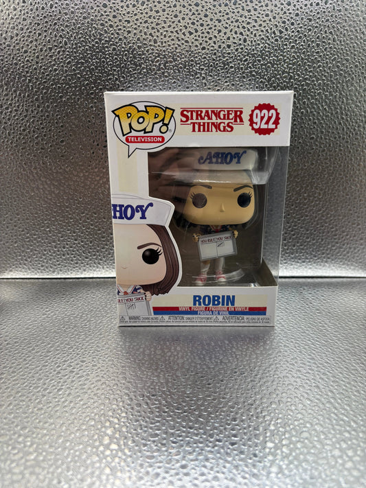 Funko Pop Vinyl #922 Stranger Things Robin FRENLY BRICKS - Open 7 Days