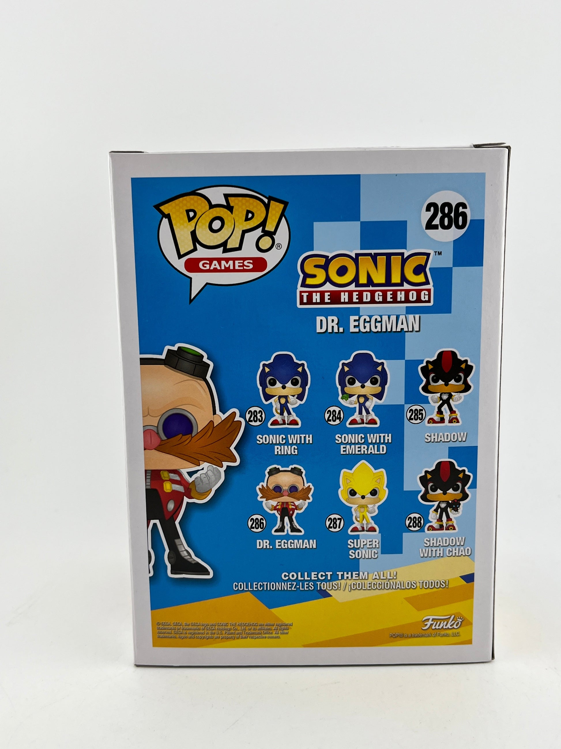 Funko POP! Games Sonic The Hedgehog - Dr. Eggman #286 - Vinyl Collectable FRENLY BRICKS - Open 7 Days