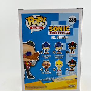 Funko POP! Games Sonic The Hedgehog - Dr. Eggman #286 - Vinyl Collectable FRENLY BRICKS - Open 7 Days