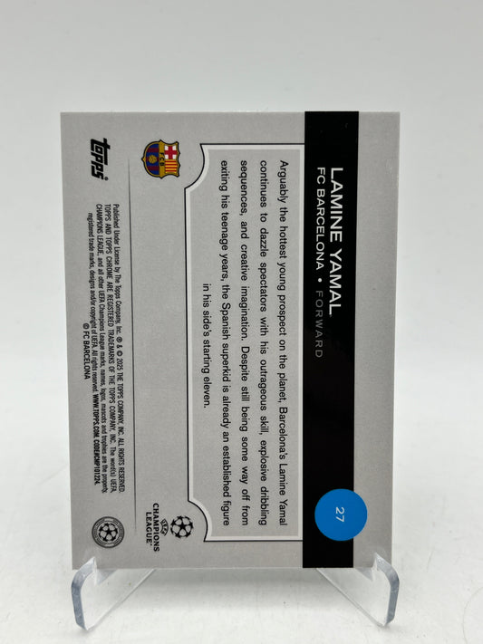 2024/2025 Topps UEFA club competitions Lamine Yamal Silver /199 - Future Stars, RC FRENLY BRICKS - Open 7 Days
