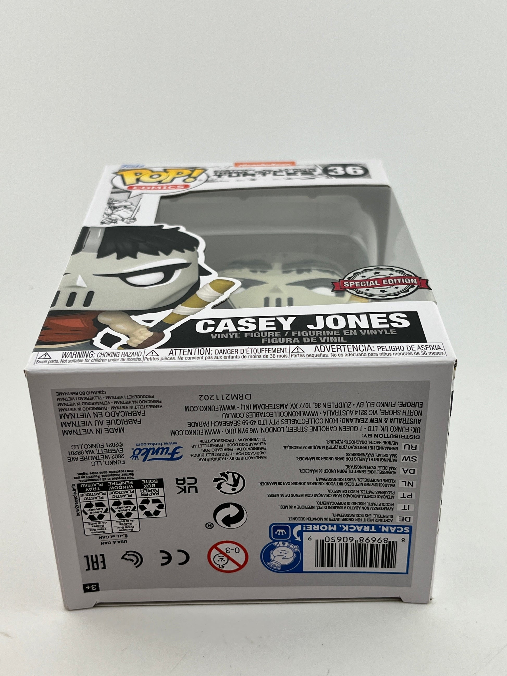 Funko POP! Comics Eastman and Lairds TMNT - Casey Jones #36 - Special Edition FRENLY BRICKS - Open 7 Days
