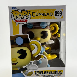 Funko POP! Games Cuphead - Aeroplane Ms. Chalice #899 - Vinyl Collectable FRENLY BRICKS - Open 7 Days