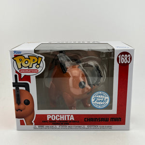 Funko POP! Animation Chainsaw Man - Pochita #1683 - Special Edition FRENLY BRICKS - Open 7 Days