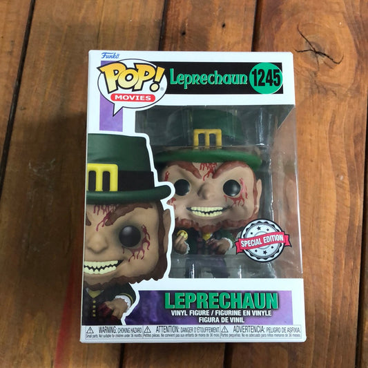 Pop Vinyl 1245 Leprechaun (Pop Movies) FRENLY BRICKS - Open 7 Days