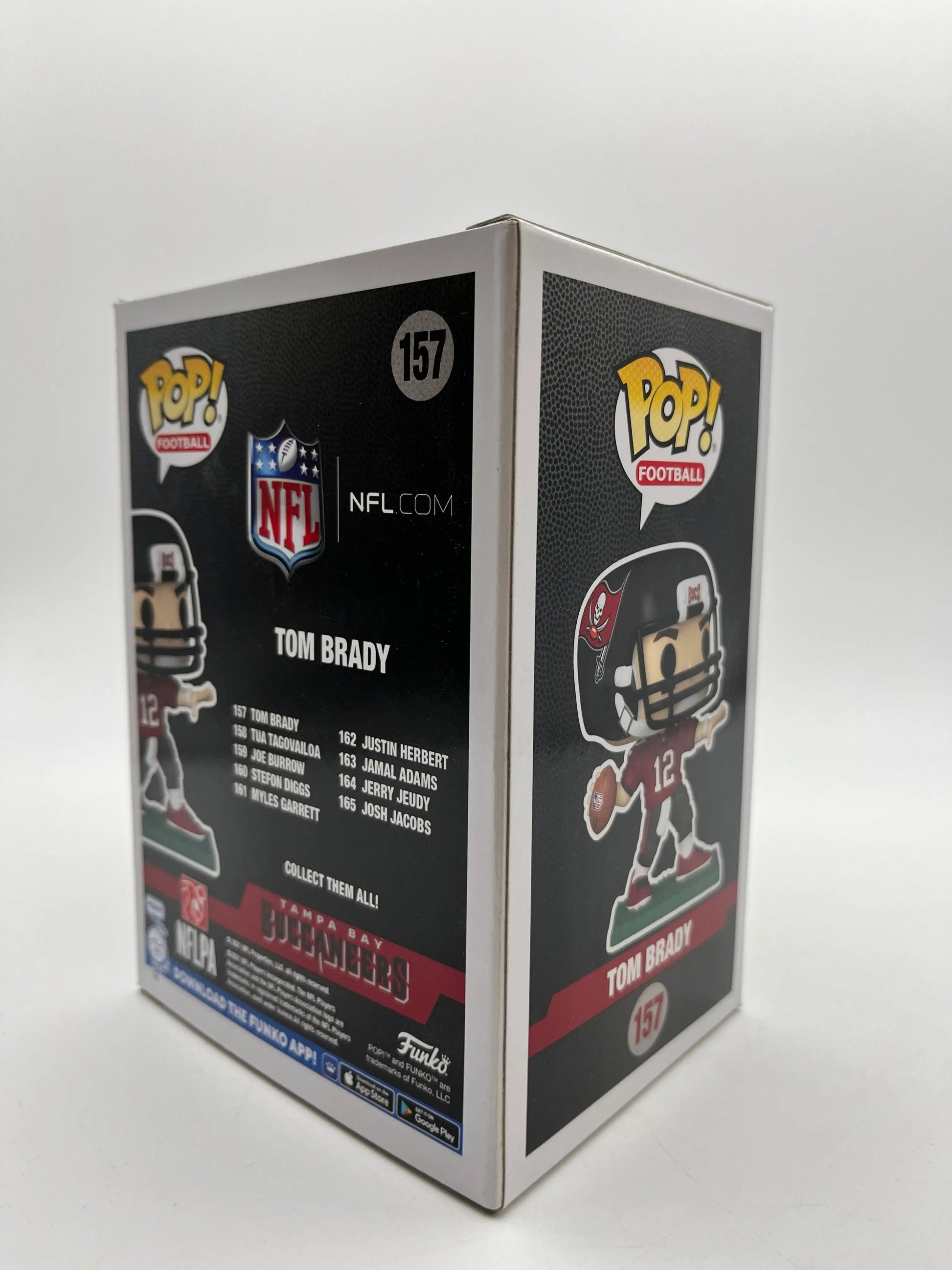 Funko POP! Football Tampa Bay Buccaneers Tom Brady #157 FRENLY BRICKS - Open 7 Days