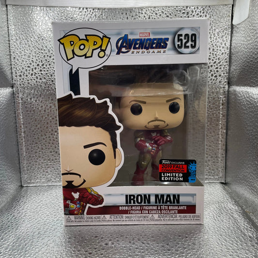 Funko Pop! Avengers Iron Man #529 2019 Fall Convention Exclusive FRENLY BRICKS - Open 7 Days