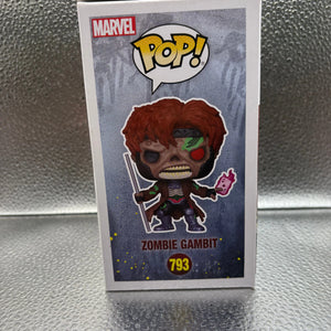 Funko Pop Vinyl #793 Marvel Zombies Zombie Gambit FRENLY BRICKS - Open 7 Days