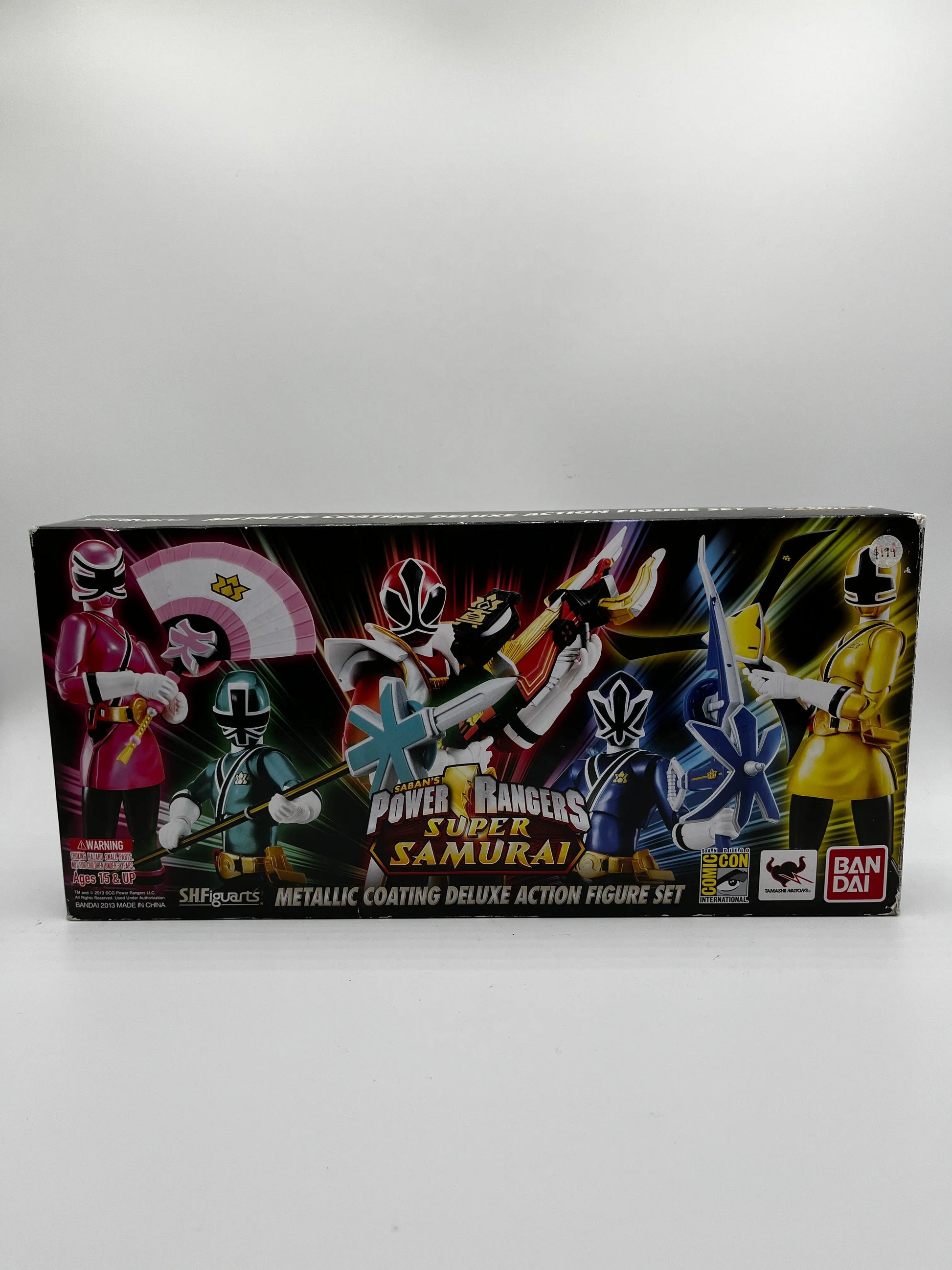 S.H. Figuarts Power Rangers Super Samurai Metallic SDCC 2013 Shinkenger FRENLY BRICKS - Open 7 Days