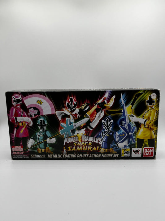 S.H. Figuarts Power Rangers Super Samurai Metallic SDCC 2013 Shinkenger FRENLY BRICKS - Open 7 Days