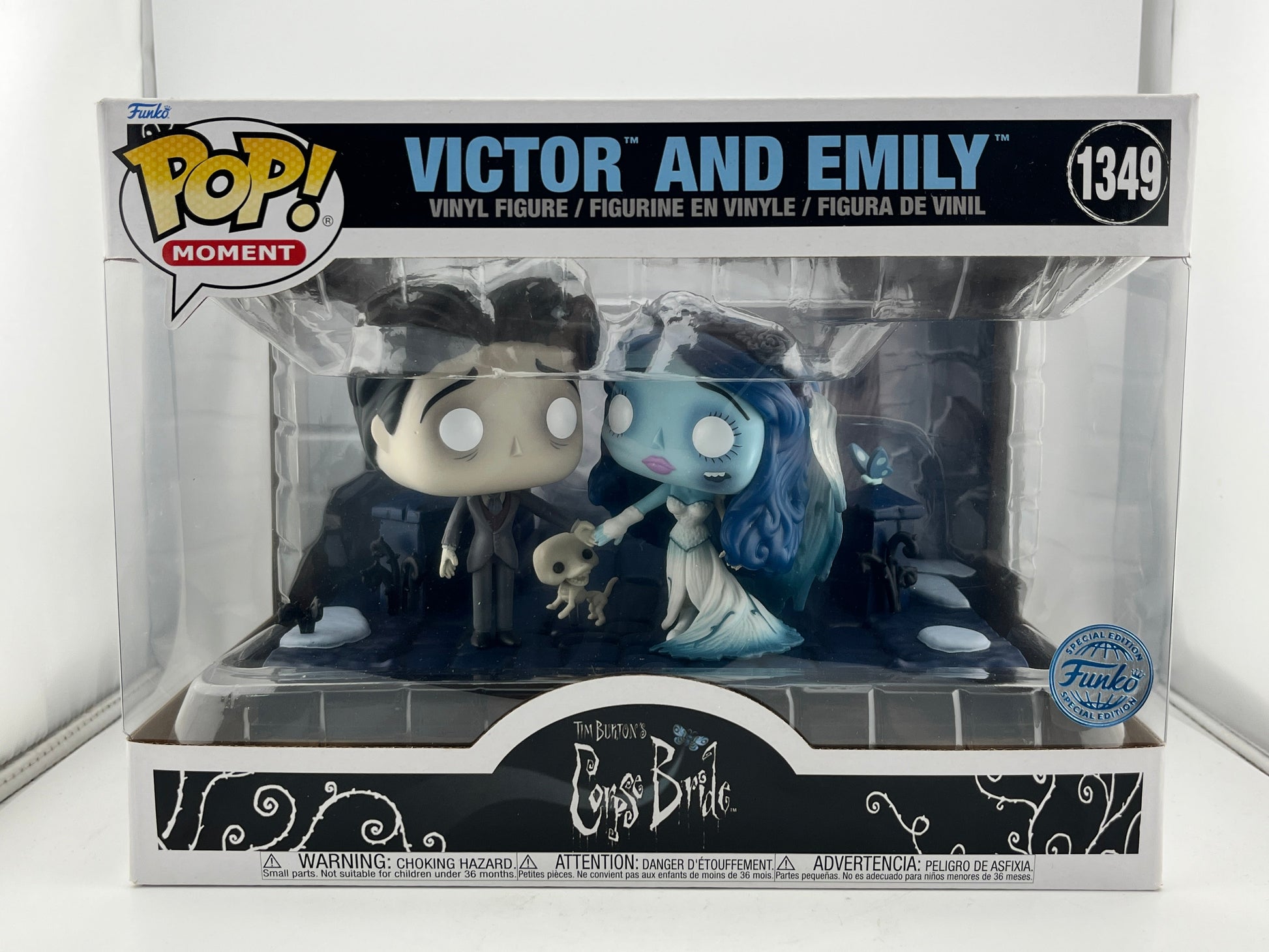 Funko POP! Moment Corpse Bride - Victor And Emily #1349 - Vinyl Collectable FRENLY BRICKS - Open 7 Days