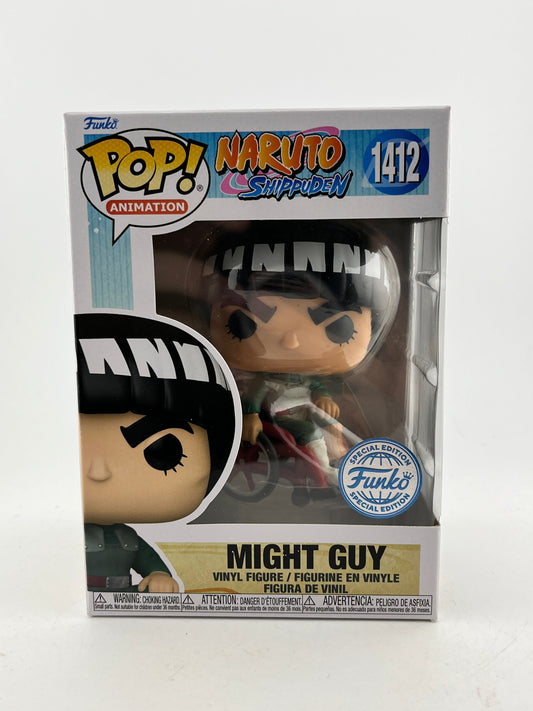 Funko POP! Animation Naruto Shippuden - Might Guy #1412 - Special Edition FRENLY BRICKS - Open 7 Days