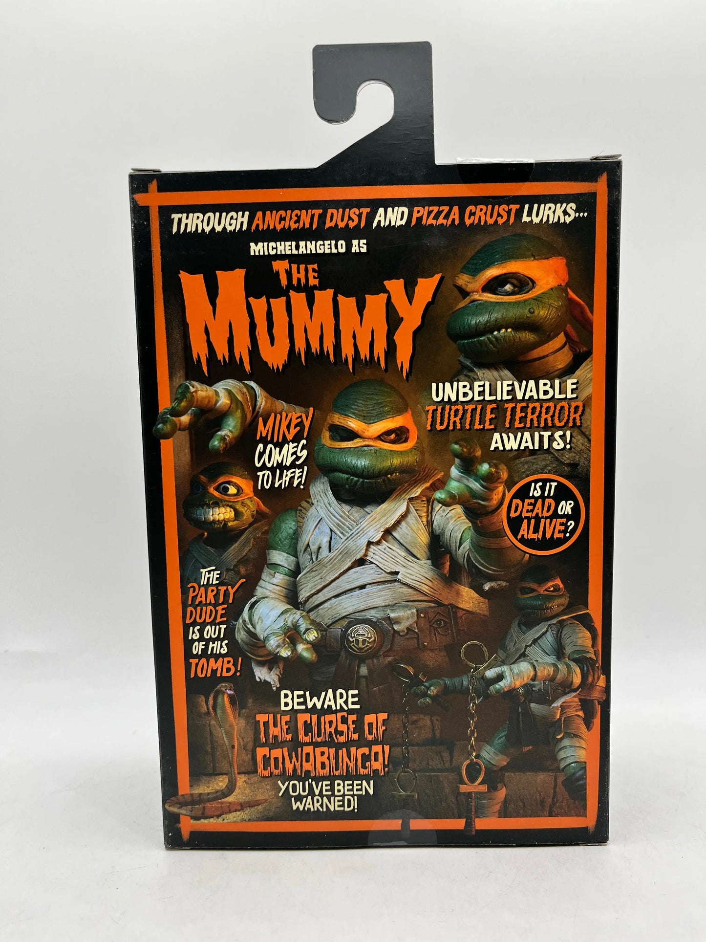 Official NECA Michelangelo As Mummy Monster Teenage Mutant Ninja Turtles TMNT 7" - Sealed FRENLY BRICKS - Open 7 Days