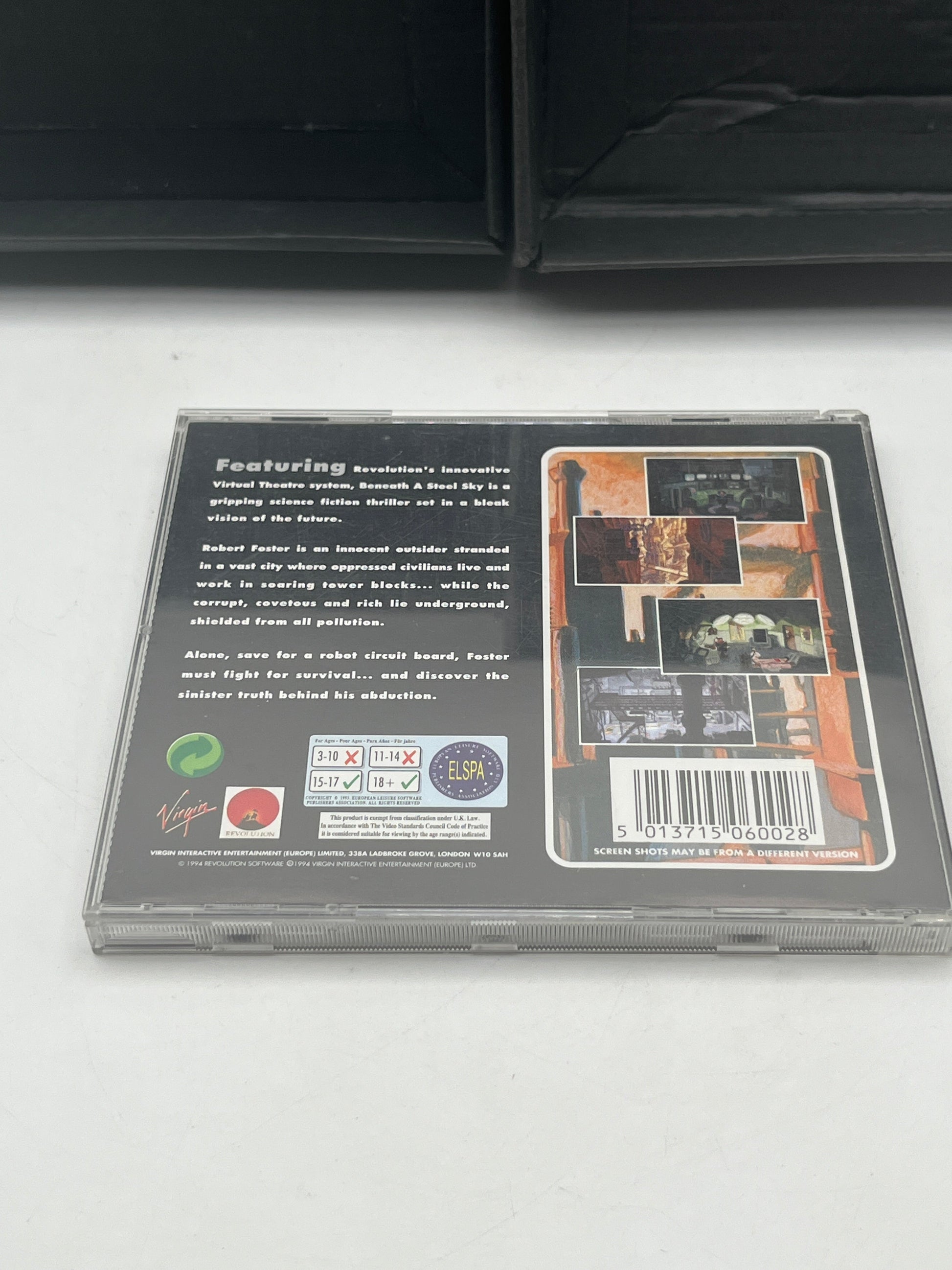 “Beneath A Steel Sky” PC CD-ROM Game Big Box Edition Vintage +combinedshipping FRENLY BRICKS - Open 7 Days