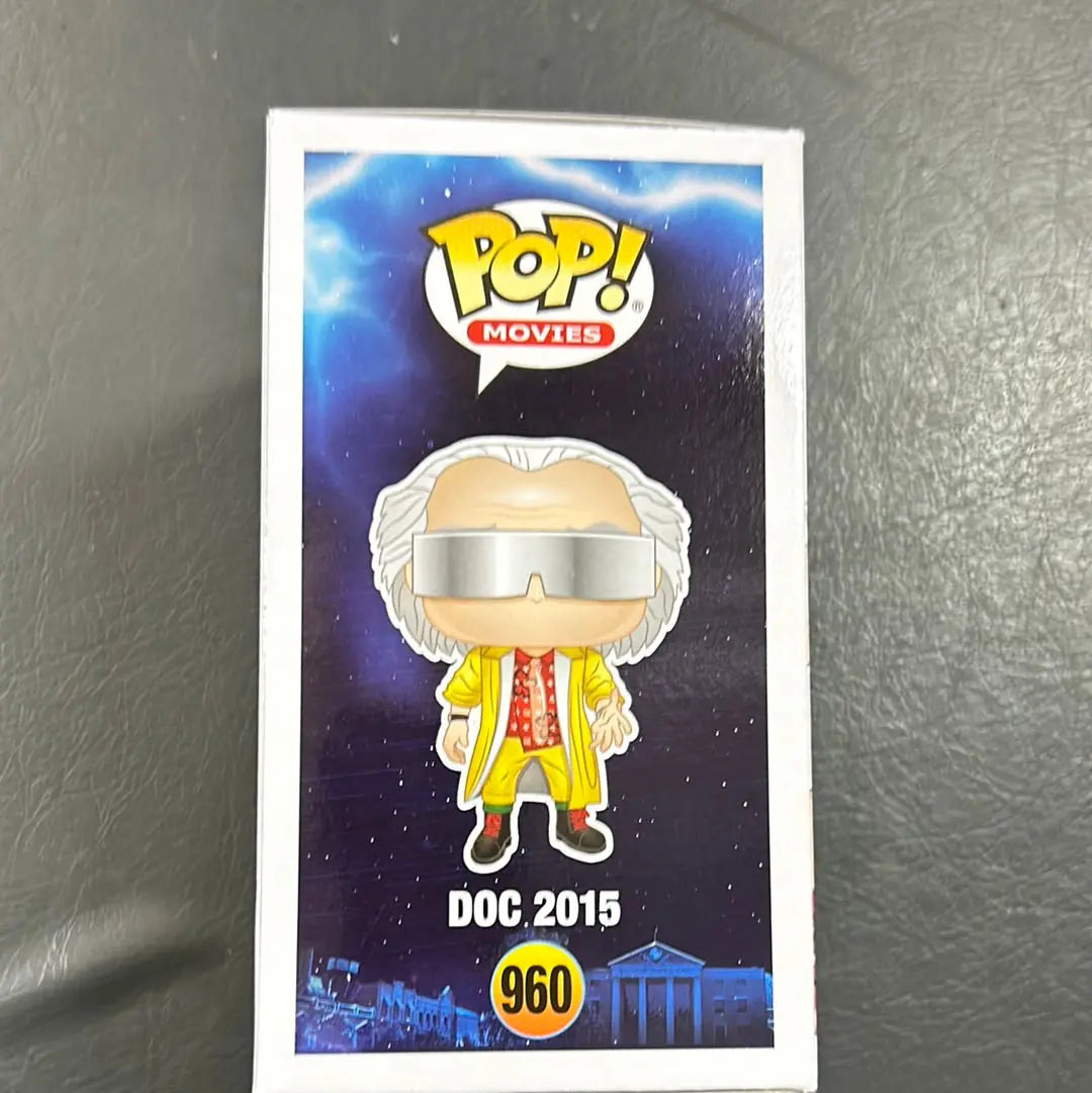 Funko Pop! Vinyl: Back to the Future - Doc (2015) #960 FRENLY BRICKS - Open 7 Days