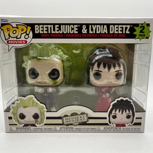 Funko POP! Movies BettleJuice - BettleJuice & Lydia Deetz (2 pack) FRENLY BRICKS - Open 7 Days