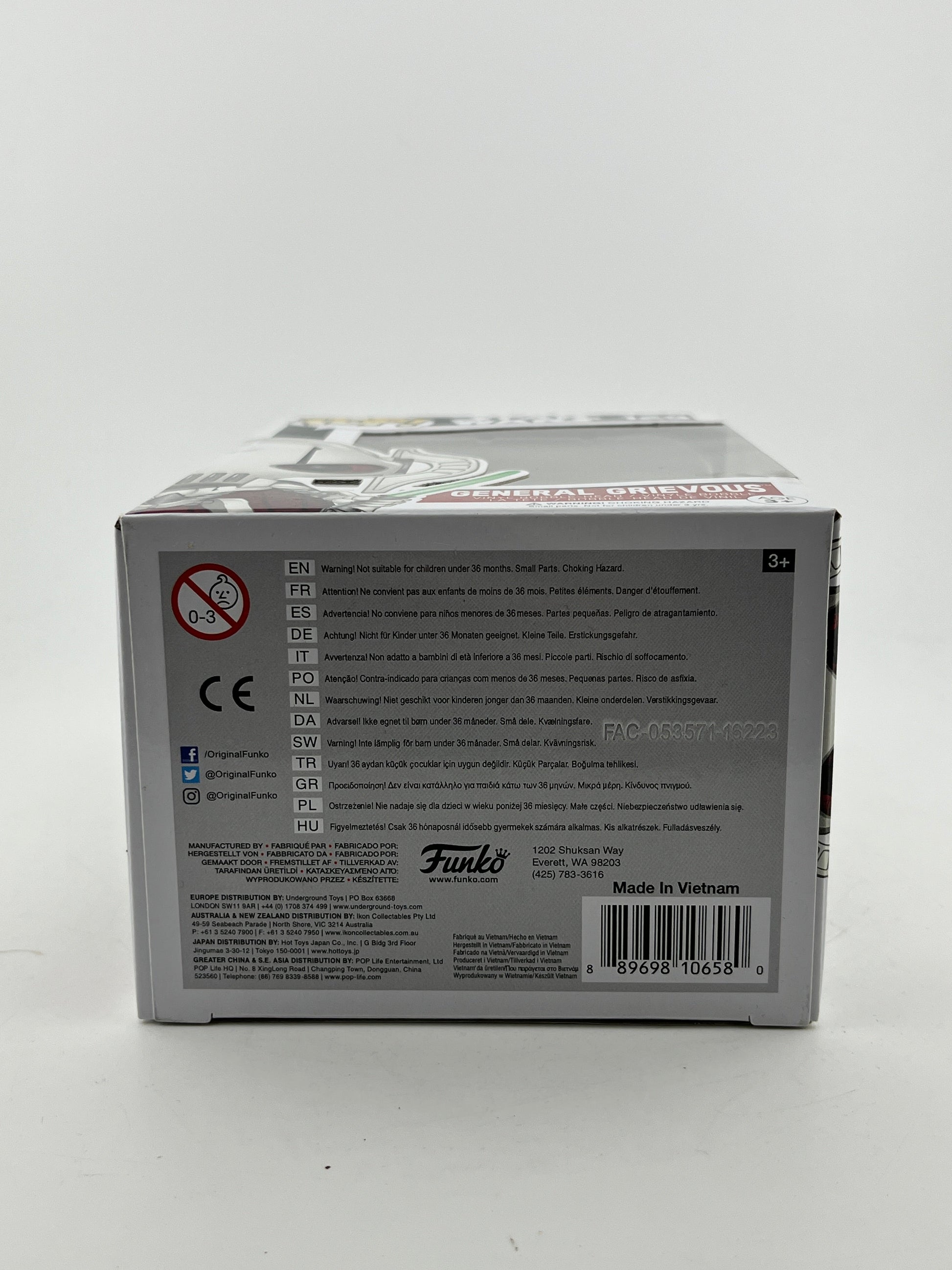 Funko POP! Star Wars - General Grievous #129 - Vinyl Collectable FRENLY BRICKS - Open 7 Days