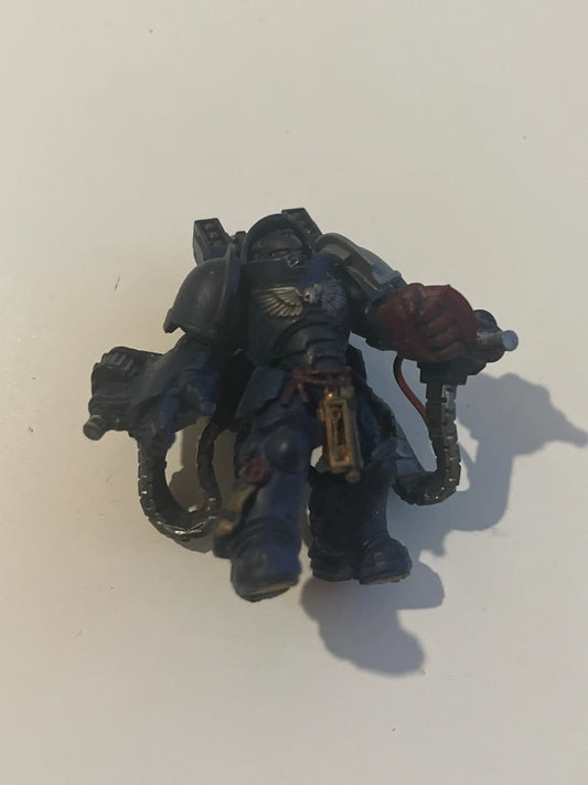 Space Marine Primaris Aggressors Crimson Fist (90% Painted, No Base) #1 FRENLY BRICKS - Open 7 Days