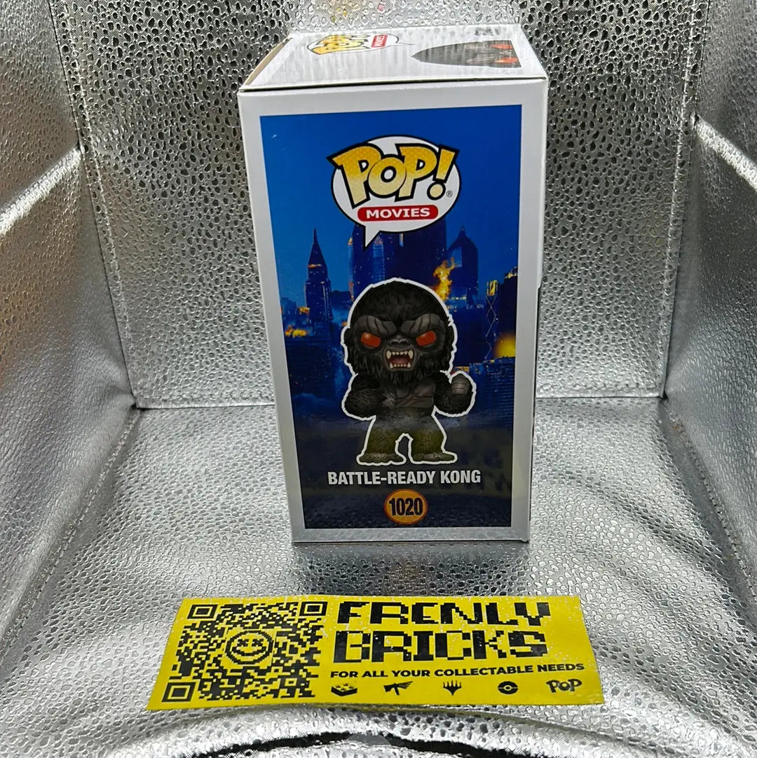 Pop Vinyl Godzilla Vs Kong 1020 Battle-Ready Kong FRENLY BRICKS - Open 7 Days