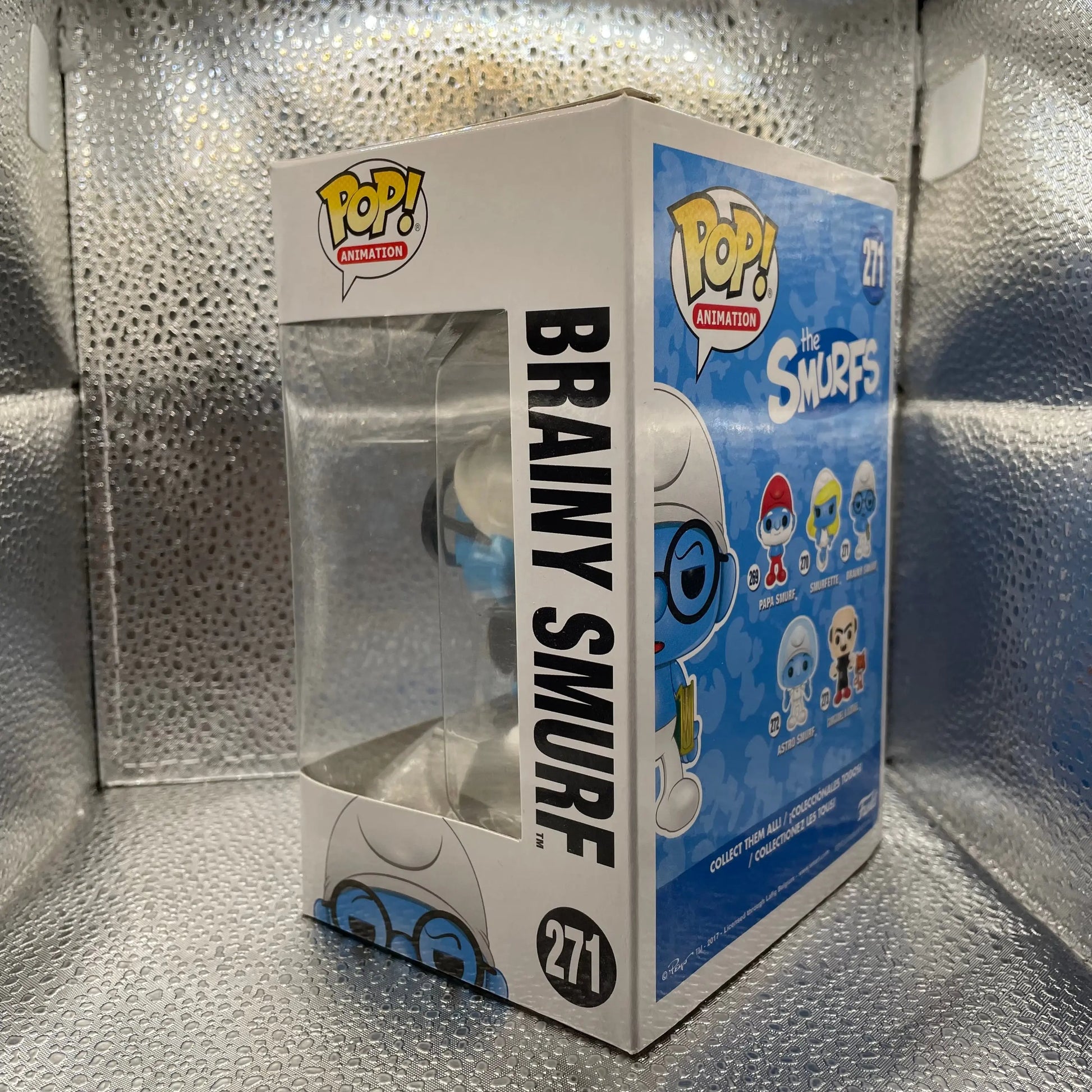 Funko Pop Vinyl Figure Vaulted Brainy Smurf The Smurfs 271 FRENLY BRICKS - Open 7 Days