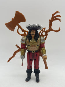 Vintage Mattel 1991 Peter Pan Hook Movie Swiss Army Capt Hook Action Figure