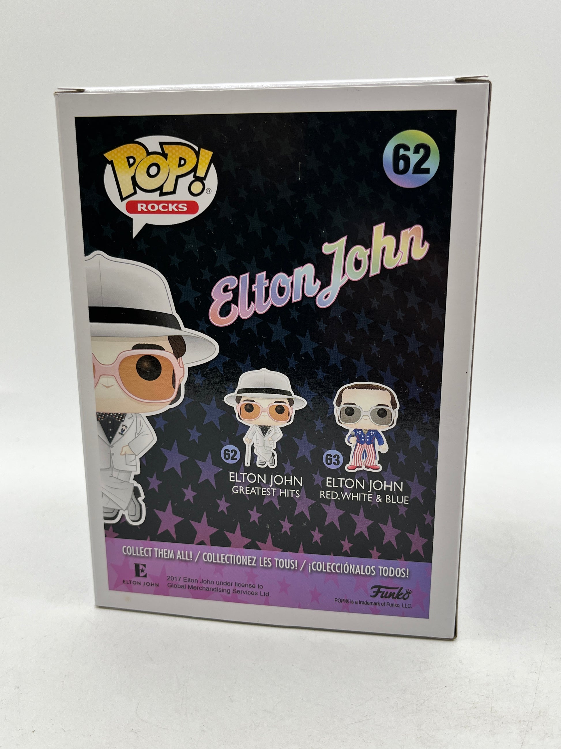 Funko POP! Rocks - Elton John - Elton John Greatest Hits #62 - Vinyl Collectable