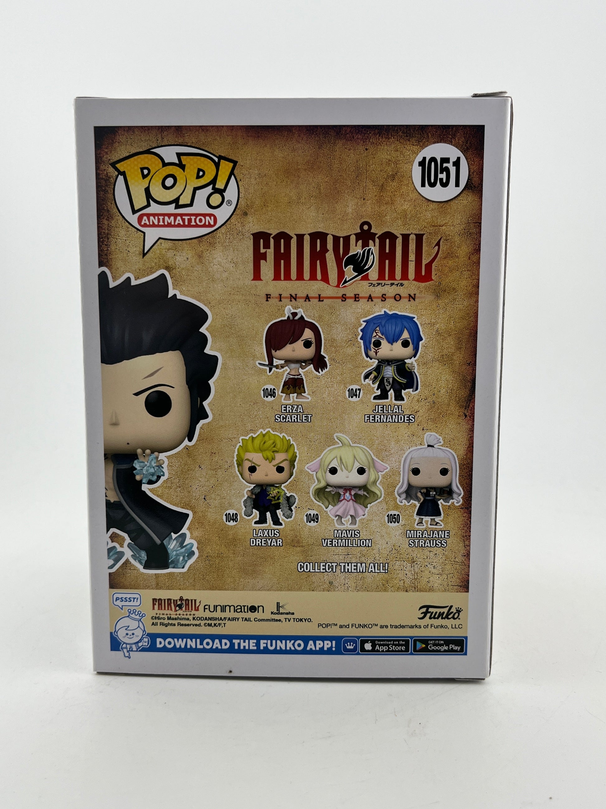 Funko POP! Animation Fairy Tail - Gray Fullbuster #1051 - Special Edition FRENLY BRICKS - Open 7 Days