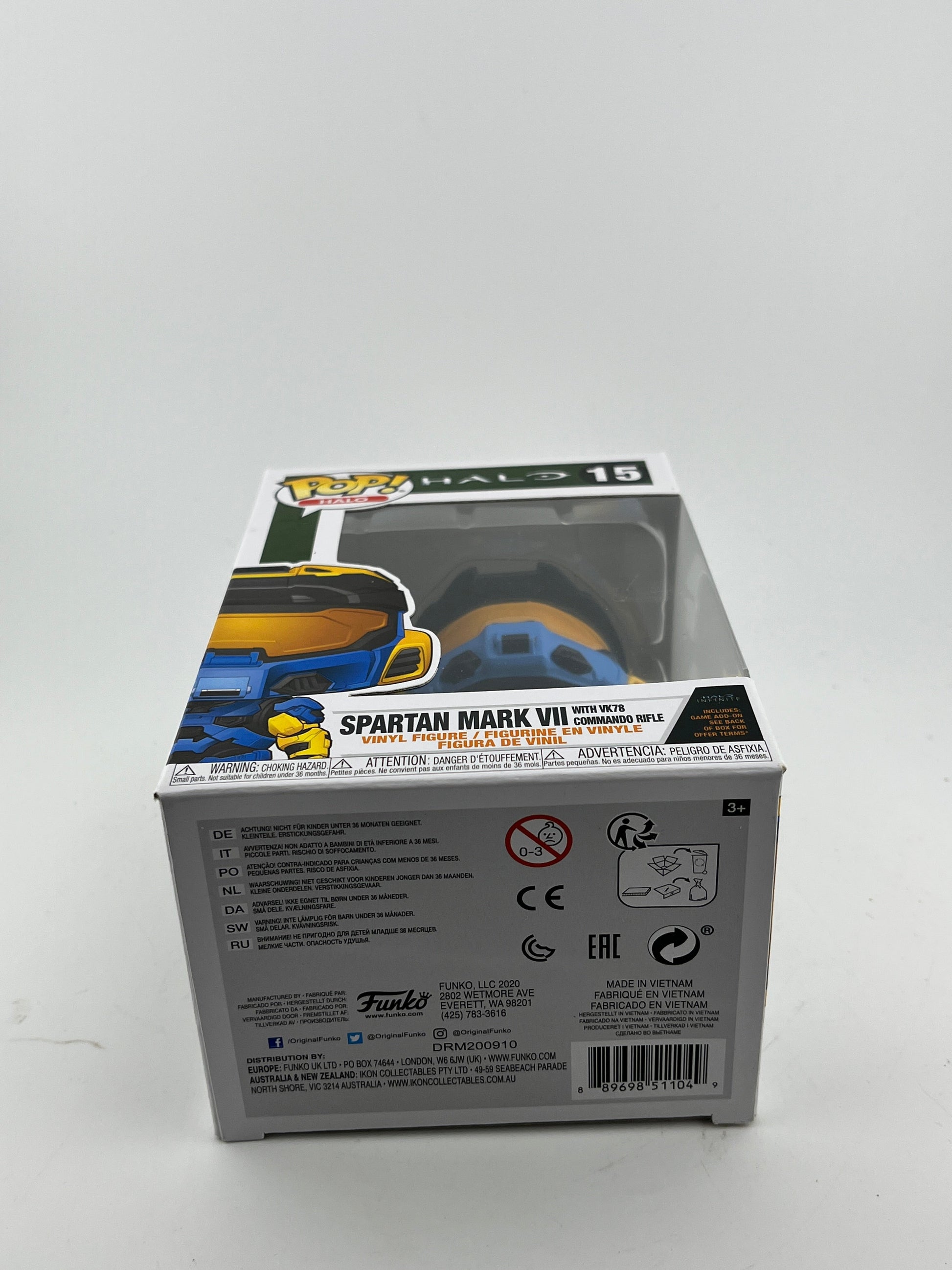 Funko POP! Games Halo - Spartan Mark VII KV78 Comando Rifle #15 - Vinyl Collectable FRENLY BRICKS - Open 7 Days