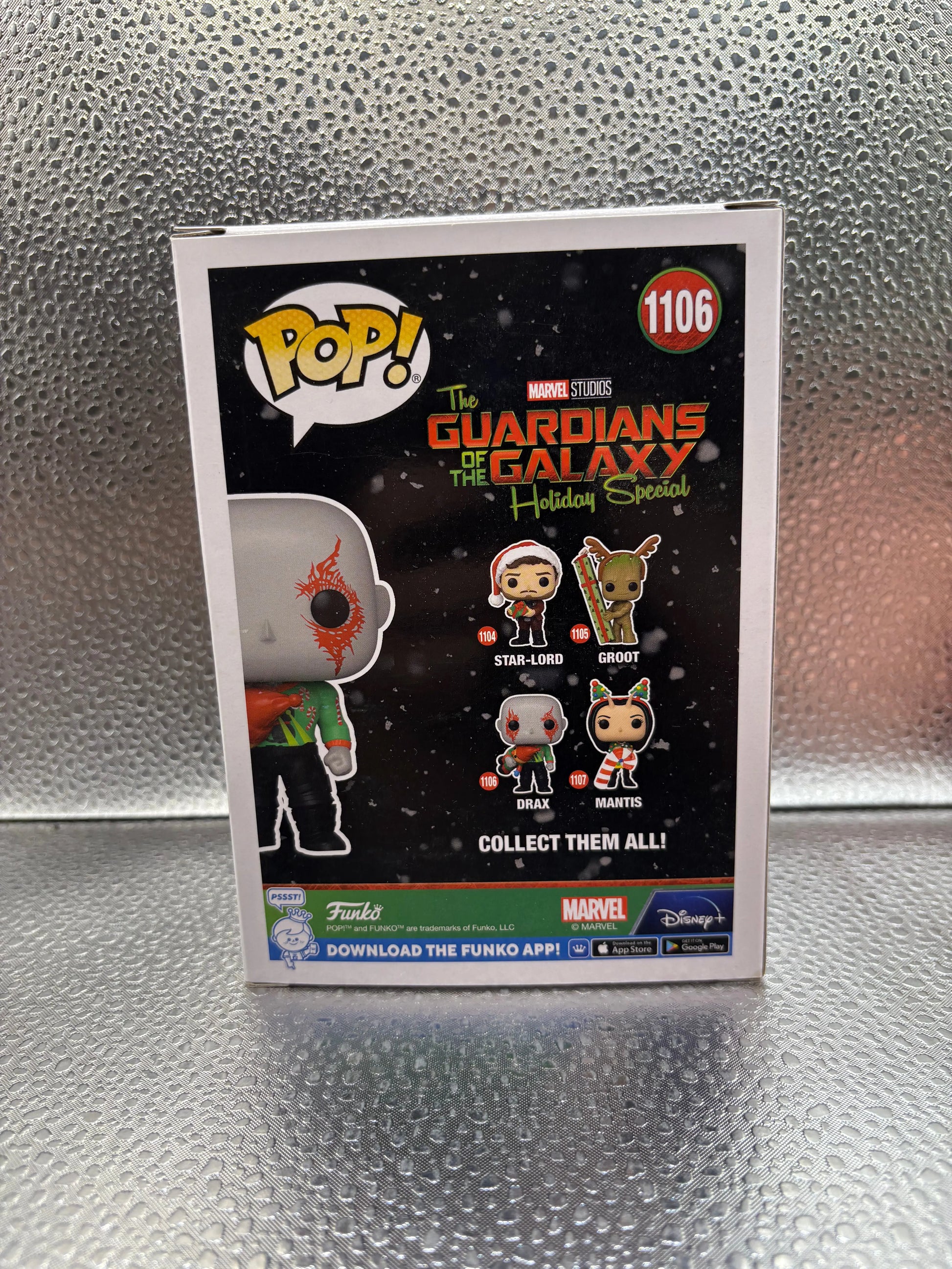 Funko Pop Vinyl #1106 Marvel Drax FRENLY BRICKS - Open 7 Days