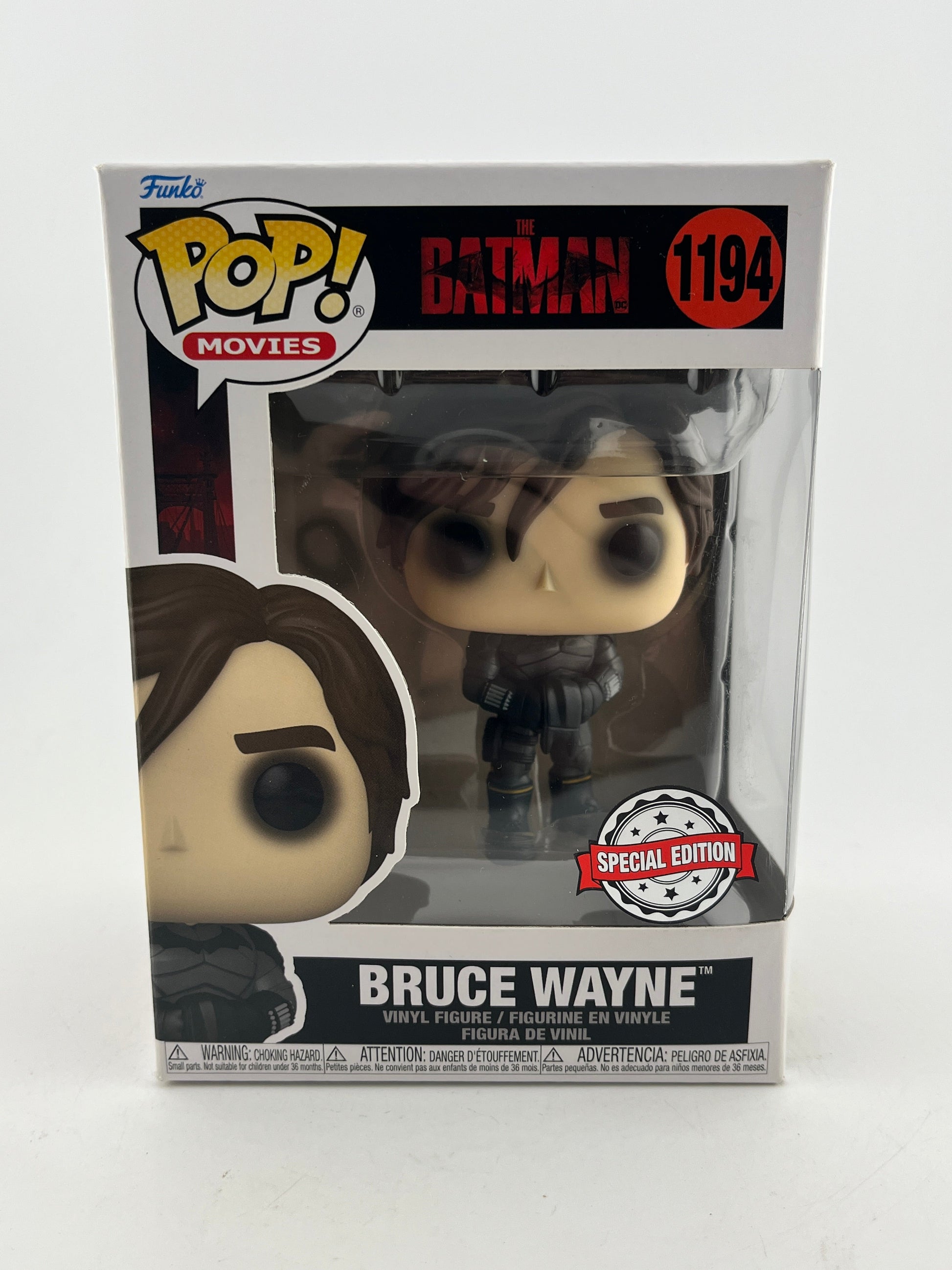 Funko POP! Movies The Batman - Bruce Wayne #1194 - Special Edition FRENLY BRICKS - Open 7 Days