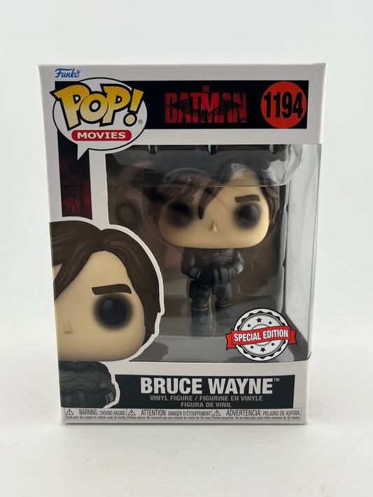 Funko POP! Movies The Batman - Bruce Wayne #1194 - Special Edition FRENLY BRICKS - Open 7 Days