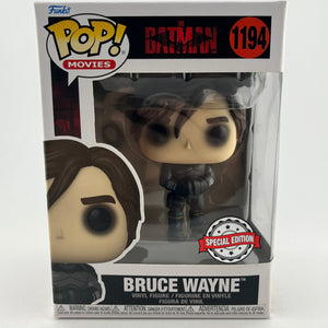Funko POP! Movies The Batman - Bruce Wayne #1194 - Special Edition FRENLY BRICKS - Open 7 Days