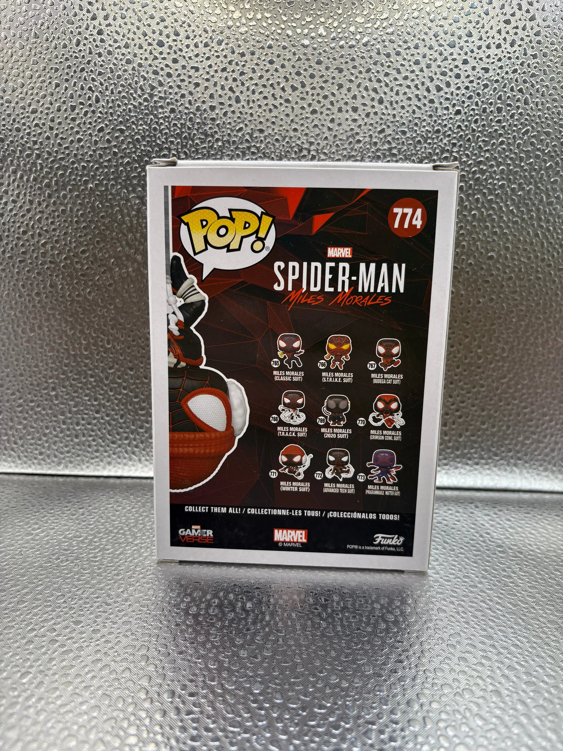 Funko pop vinyl #774 Marvel Miles Morales FRENLY BRICKS - Open 7 Days