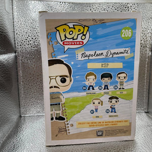 Napoleon Dynamite Funko Pop 206-KIP KIP Pop Vinyl Sus FRENLY BRICKS - Open 7 Days