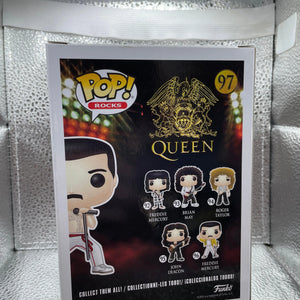 Funko Pop! Vinyl: Freddie Mercury (Diamond Collection) - Special Editon (Exclusive) #97 FRENLY BRICKS - Open 7 Days