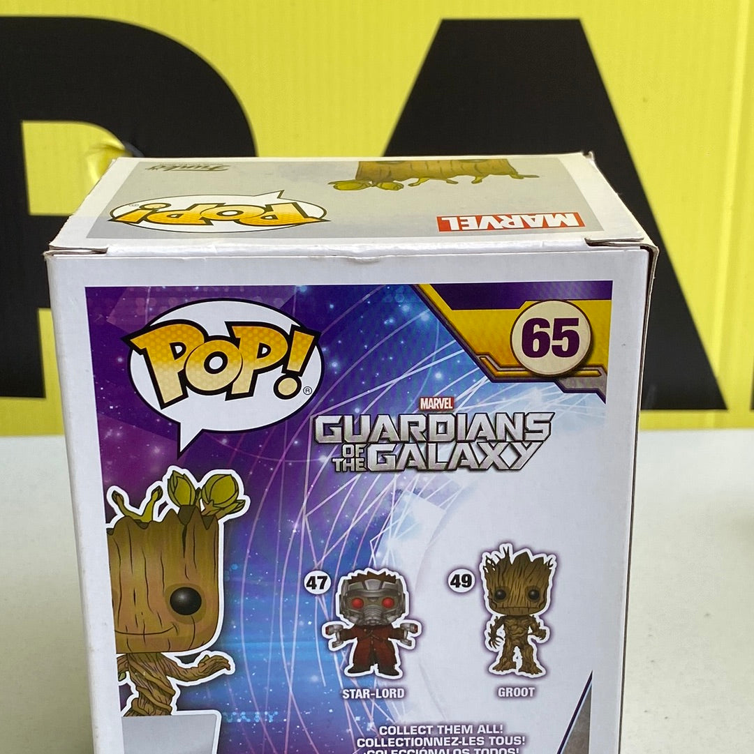 Funko POP! Dancing Groot #65 FRENLY BRICKS - Open 7 Days